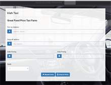 Tablet Screenshot of irishtaxi.org